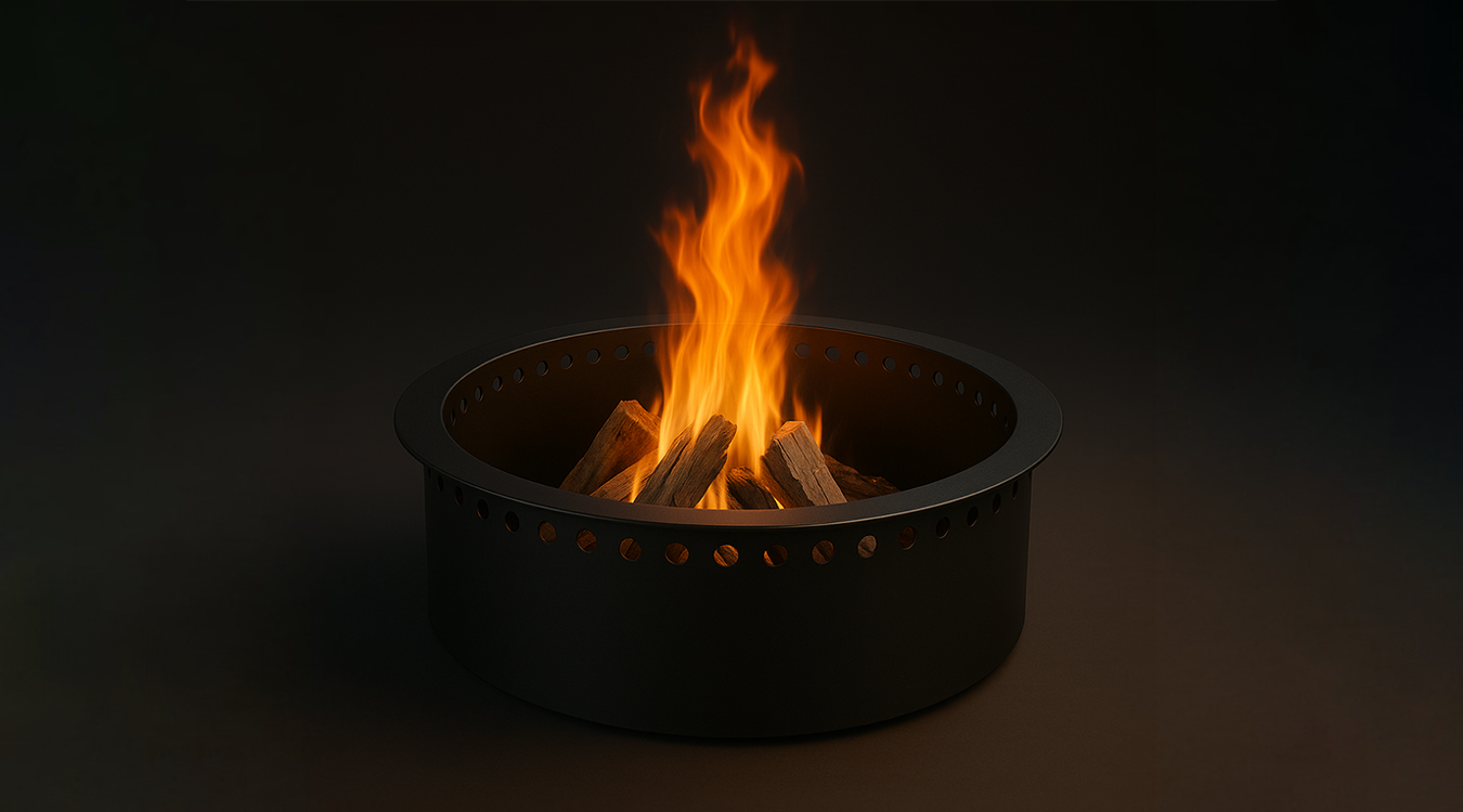 Smokeless Round Fire Ring